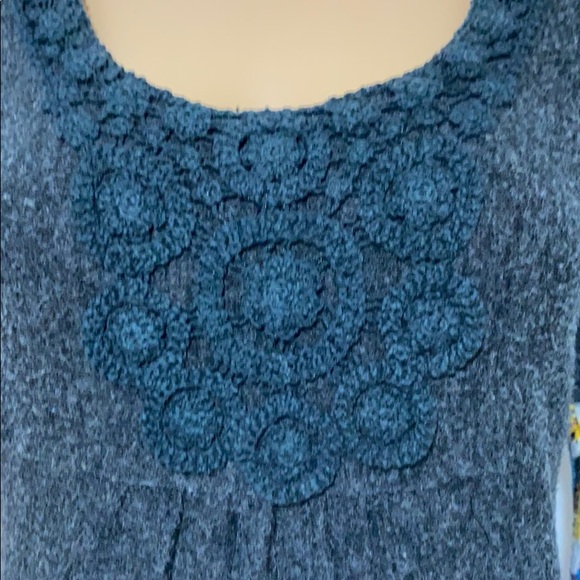 Coco & Tashi Knitted Floral Print dress size M - Picture 2 of 10